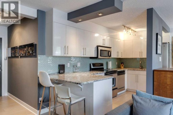Living room - 304, 1904 10 Street Sw, Calgary, AB T2T3G1 Photo 3