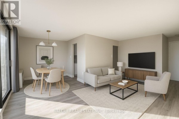 Living room - 304 - 35 Confederation Drive, Toronto, ON M1G1A2 Photo 3