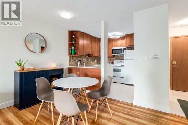 Dining room - 307, 1001 68 Avenue Sw, Calgary, AB T2V4X1 Photo 3