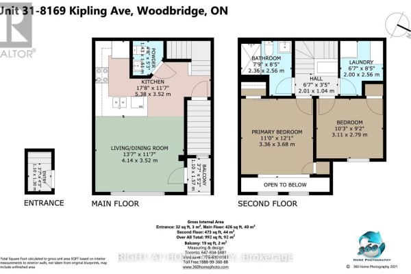 Kitchen - 31 - 8169 Kipling Avenue, Vaughan, ON L4L0G4 Photo 3
