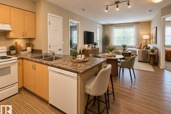 Kitchen - #310 42 Summerwood Bv, Sherwood Park, AB T8H0C3 Photo 3