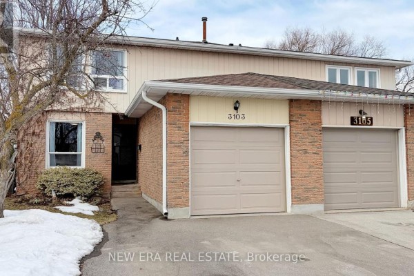 Entryway featuring a staircase, tile flooring, and a view into the living area. - 3103 Autumn Hill Crescent, Burlington