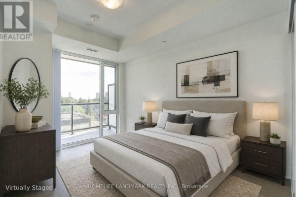 Bedroom 2 - 313 - 2450 Bloor Street W, Toronto, ON M6S0A9 Photo 5