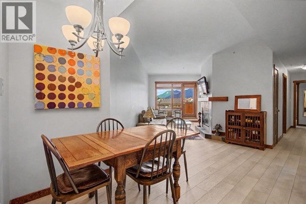 Dining room - 314, 1002 8th Avenue, Canmore, AB T1W0C4 Photo 2