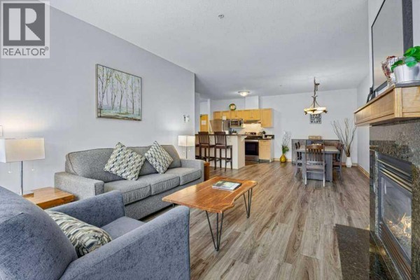 Dining room - 316, 1151 Sidney Street, Canmore, AB T1W3G1 Photo 4