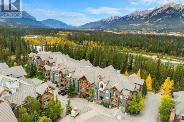 Primary Bedroom - 317, 175 Crossbow, Canmore, AB T1W3H7 Photo 5