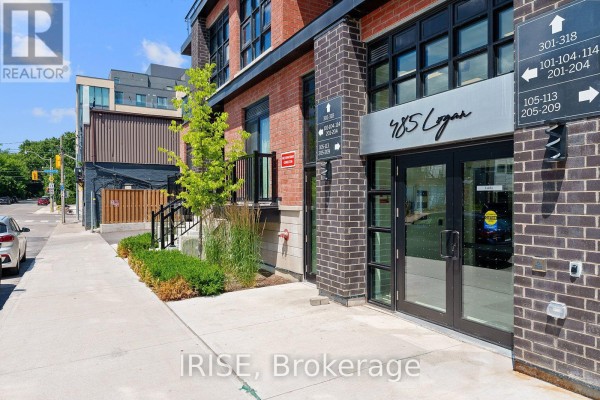 Kitchen - 317 - 485 Logan Avenue S, Toronto, ON M4M2P5 Photo 3