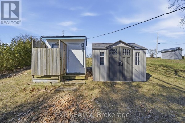 Two sheds and outdoor shower enclosure - 32 Quinte View Road Greater Napanee