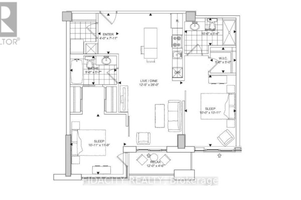 Living room - 320 - 101 Richmond Road, Ottawa, ON K1Z0A6 Photo 2