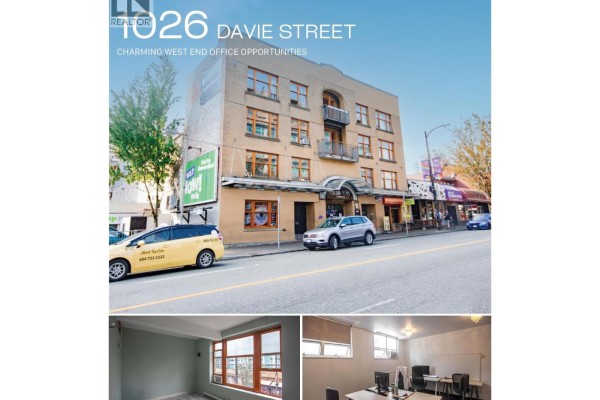 Commercial for rent at 320 1026 Davie Street, Vancouver, BC - MLS® 1bo0KJ
