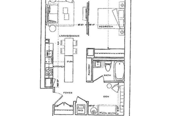 Living room - 3206 - 8 The Esplanade, Toronto, ON M5E0A6 Photo 2