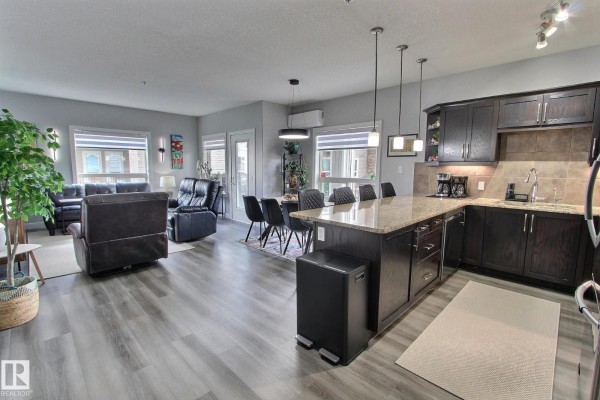 Dining room - #3207 7347 South Terwillegar Dr Nw, Edmonton, AB T6R0M3 Photo 2