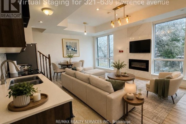 Kitchen - 321 - 639 Lawrence Avenue W, Toronto, ON M6A1A9 Photo 5