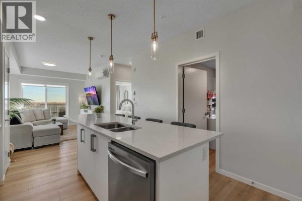 Laundry room - 3211, 550 Belmont Street Sw, Calgary, AB T2X5Y9 Photo 3