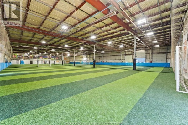 Indoor sports facility with artificial turf and netting - 3215 Jefferson Unit# 100, Windsor