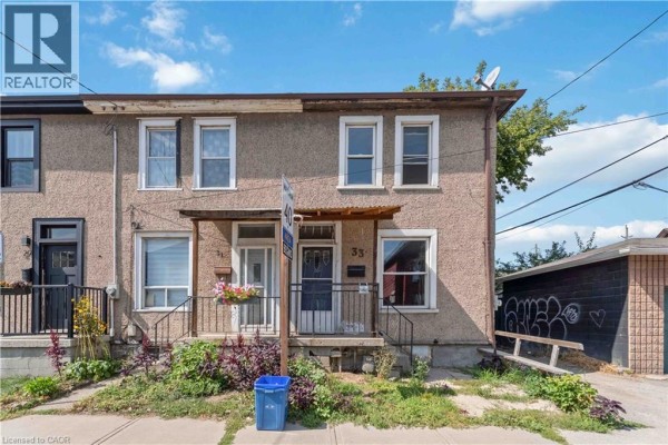 Townhouse for rent at 33 Madison Avenue, Hamilton, ON - MLS® 2pv43J