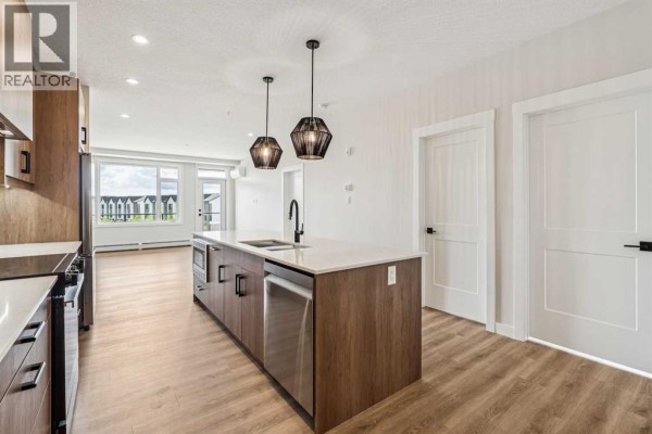 Primary Bedroom - 3301, 3700 Seton Avenue Se, Calgary, AB T3M4J1 Photo 4