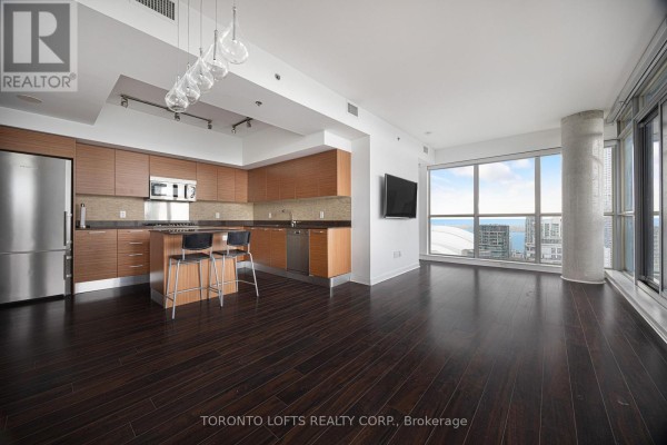 Primary Bedroom - 3302 - 375 King Street W, Toronto, ON M5V1K1 Photo 5