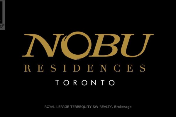 Logo for Nobu Residences Toronto. - 3306 - 15 Mercer Street, Toronto
