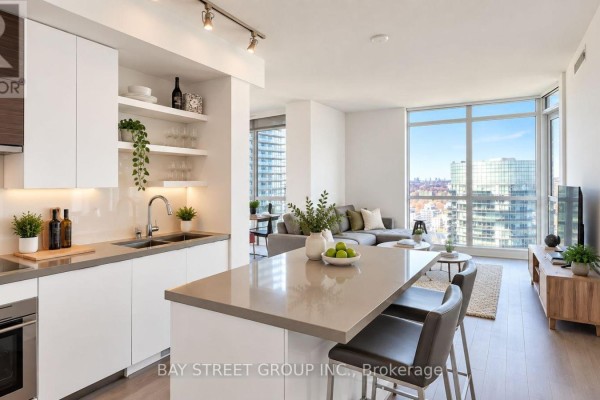 Kitchen - 3307 - 59 Annie Craig Drive, Toronto, ON M8V0C5 Photo 3