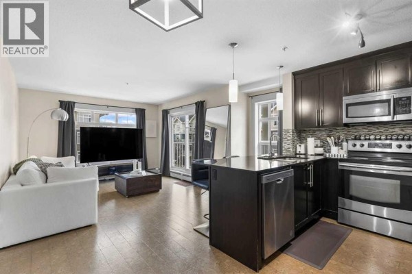 Living room - 3308, 155 Skyview Ranch Way Ne, Calgary, AB T3N0L2 Photo 5