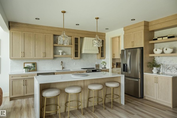 Kitchen - 3329 Chickadee Drive Nw, Edmonton, AB T5S0V6 Photo 3