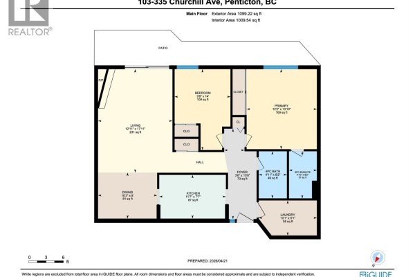 Living room - 335 Churchill Avenue Unit# 103, Penticton, BC V2A1C9 Photo 2