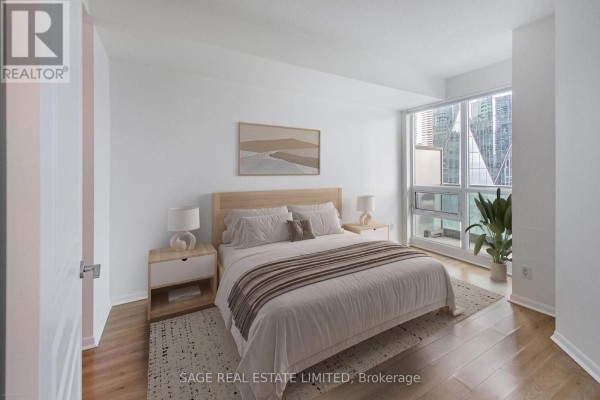 Primary Bedroom - 3401 - 18 Yonge Street, Toronto, ON M5E1Z8 Photo 4