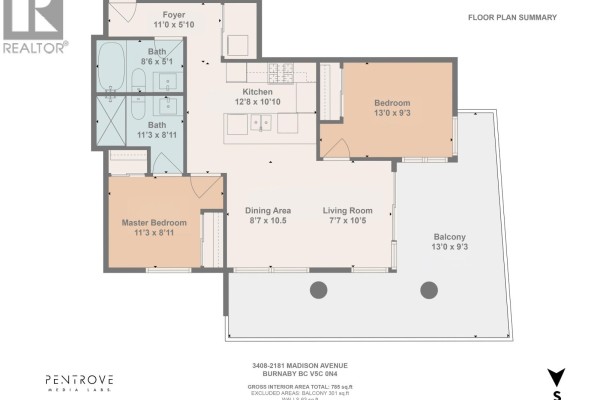 3408 2181 Madison Avenue, Burnaby, BC, photo 3