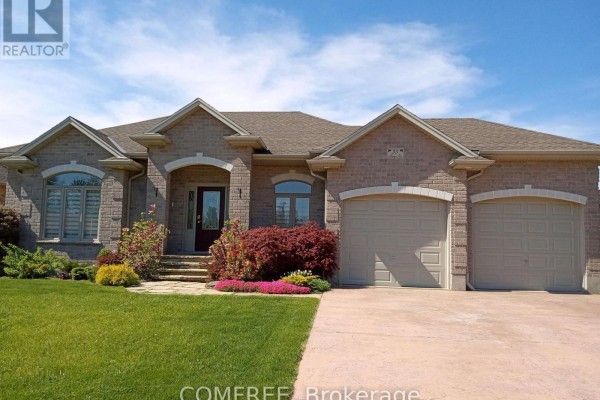 Brick house with two-car garage and landscaping - 35 Tanya Drive Southwest Middlesex