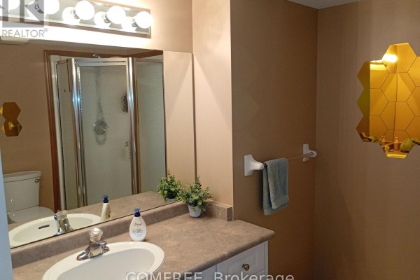 Bathroom vanity, toilet, and shower stall - 35 Tanya Drive Southwest Middlesex