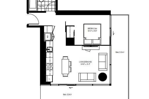 Bedroom - 3503 - 50 Charles Street E, Toronto, ON M4Y0C3 Photo 2