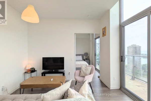 Primary Bedroom - 3505 - 105 The Queensway, Toronto, ON M6S5B5 Photo 4