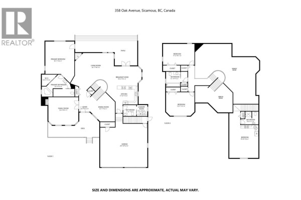 Primary Bedroom - 358 Oak Avenue, Sicamous, BC V0E2V1 Photo 5