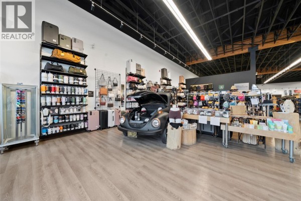 Inside view of a retail store showing displays of underwear and activewear. - 360 Trans Canada Highway Unit# 5, Salmon Arm