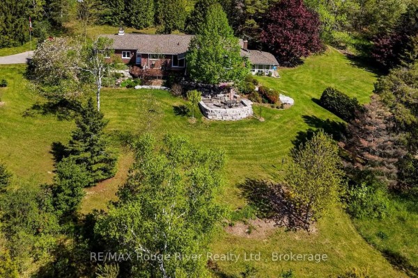 Brick home with pool, patio, deck, and large yard - 3625 Alnwick Hill Road Hamilton Township
