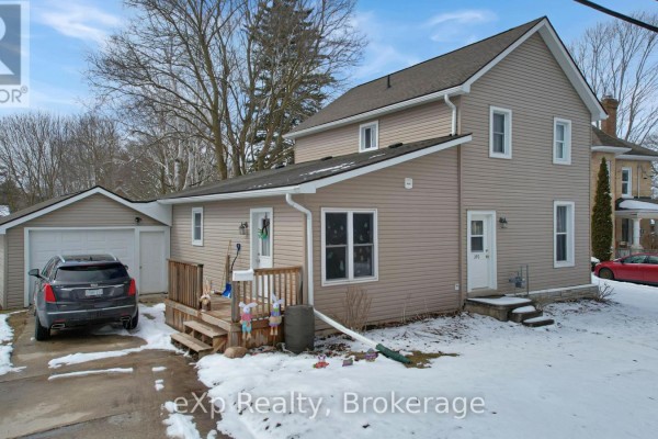 Two-story home with attached garage, deck, and driveway - 370 6th Avenue Hanover