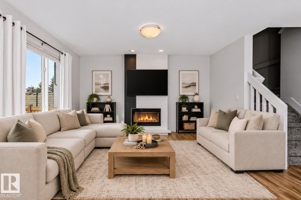 Family room - 38 Sentry Wy, Sherwood Park, AB T8H2N8 Photo 4