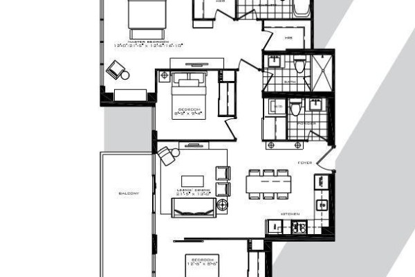 Dining room - 3806 - 955 Bay Street, Toronto, ON M5S2A2 Photo 2