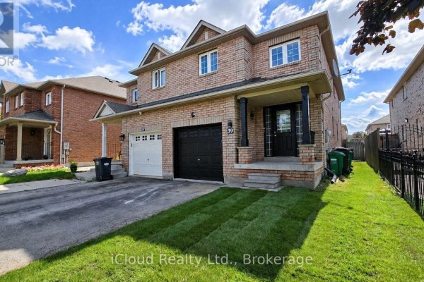 39 Manett Crescent, Brampton
