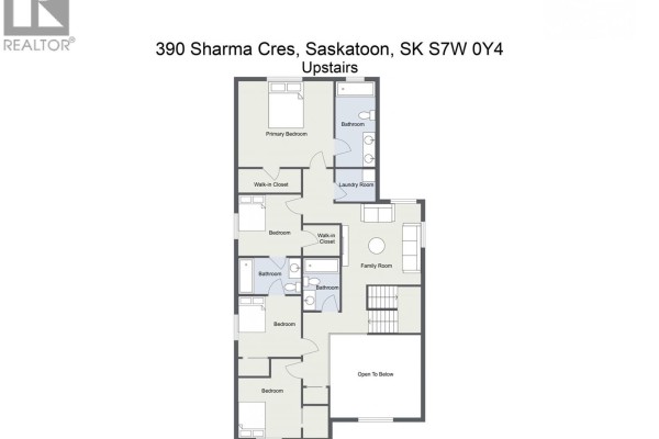 Bedroom - 390 Sharma Crescent, Saskatoon, SK S7W1K9 Photo 5