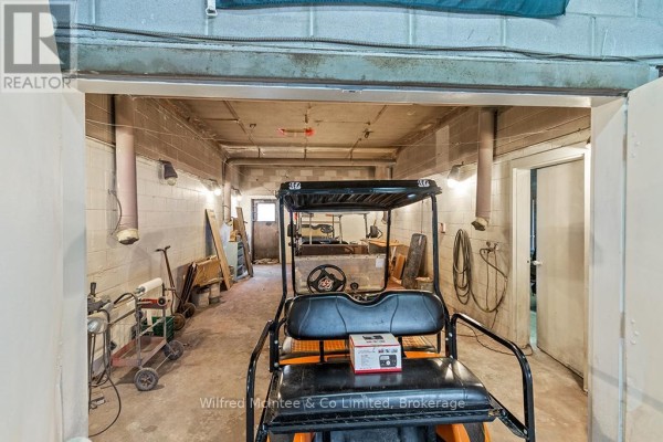 Golf cart, storage, utility carts in garage - 401395 Grey Rd 4 West Grey