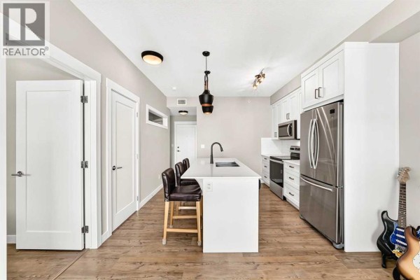 Living room - 402, 300 Auburn Meadows Common Se, Calgary, AB T3M3E7 Photo 5