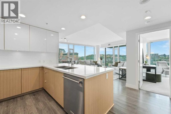 Dining room - 402, 519 Riverfront Avenue Se, Calgary, AB T2G1K6 Photo 3