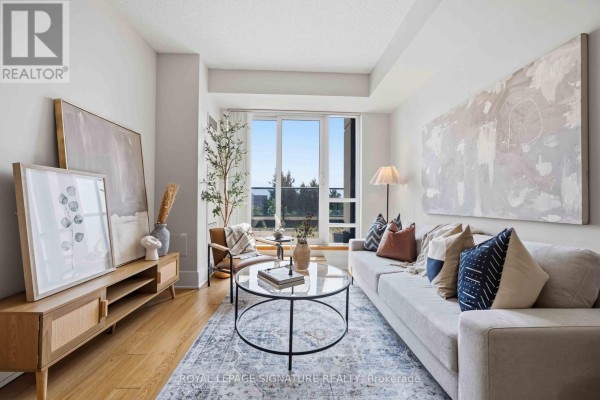 Living room - 403 - 181 Wynford Drive, Toronto, ON M3C0C6 Photo 5