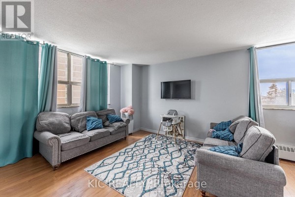 Bedroom 2 - 403 - 2645 Kipling Avenue, Toronto, ON M9V3S6 Photo 5