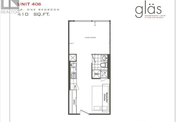 405 - 25 Oxley Street, Toronto, ON M5V2J5 Photo 2