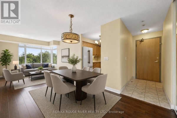 Bedroom 2 - 405 - 452 Scarborough Golf Club Road, Toronto, ON M1G1H1 Photo 5