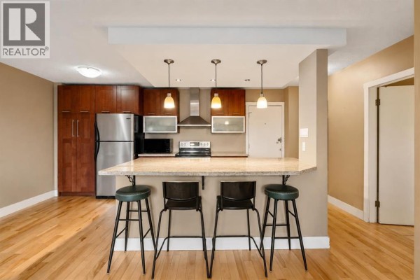 Kitchen - 408, 1027 Cameron Avenue Sw, Calgary, AB T2T0K3 Photo 2
