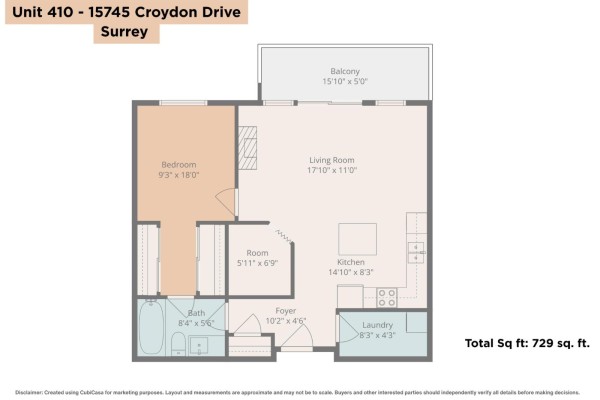 410 15745 Croydon Drive, Surrey, BC V3Z2L5 Photo 2